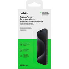 Belkin Protective glass ScreenForce Tempered glass iPhone 15 Pro