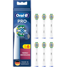 Oral-B Deep Cleaning 6 pcs Balts