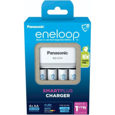 Eneloop Panasonic Eneloop Smart Plus Cha BQ-CC55 incl. 4xAA K-KJ55MCD40E