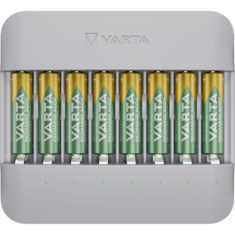 Varta Eco Charger Multi Recycled + 8 x 2100 mAh AA  57682 101 121