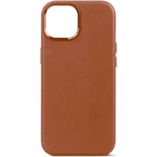 Decoded Leather Backcover for iPhone 15 Tan