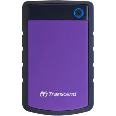 Transcend External HDD|TRANSCEND|StoreJet|4TB|USB 3.0|Colour Purple|TS4TSJ25H3P