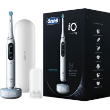 Oral-B iO Series 10 Pieaugušo Rotējoša-vibrējoša zobu suka Balts