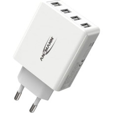 Ansmann Home Charger HC430 4xUSB 3000mA white