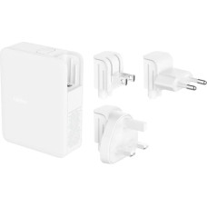 Belkin Wall charger 140W 4-ports (3xC 1xA) UK, EU, US Plugs white