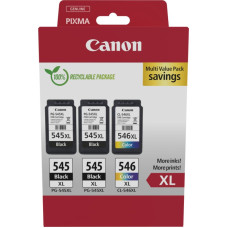 Canon 8286B013 tintes kārtridžs 3 pcs Oriģināls Augsta (XL) produktivitāte Melns, Tirkīzzils, Fuksīns, Dzeltens