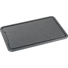 Zassenhaus Carving Board Plastic Dark Grey 42x27x1,5cm