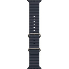 Apple Navy Ocean Band 49 mm - Natural Titanium Finish