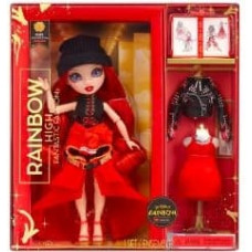 MGA Doll Rainbow High Fantastic Fashion Doll- RED - Ruby Anderson