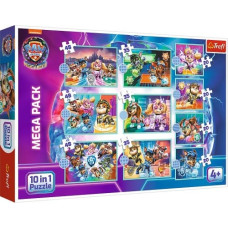 Trefl Puzzle 10in1 Happy Paw Patrol Day