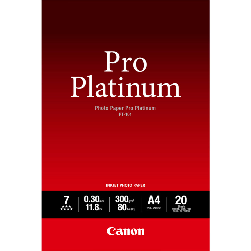 Canon 2768B016 fotopapīrs Melns High-gloss