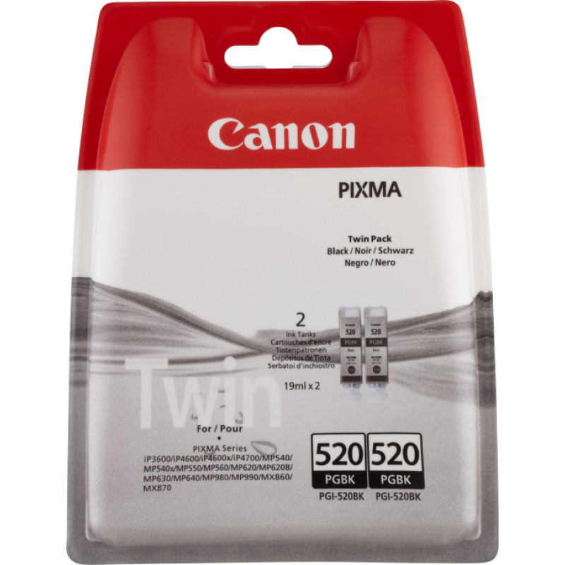 Canon 2932B012 tintes kārtridžs 2 pcs Oriģināls Melns