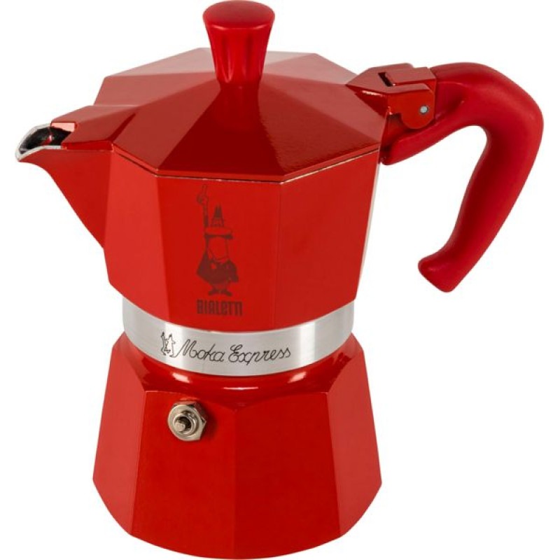 Bialetti MOKA EXPRESS 3TZ rosso Winter Wonderland