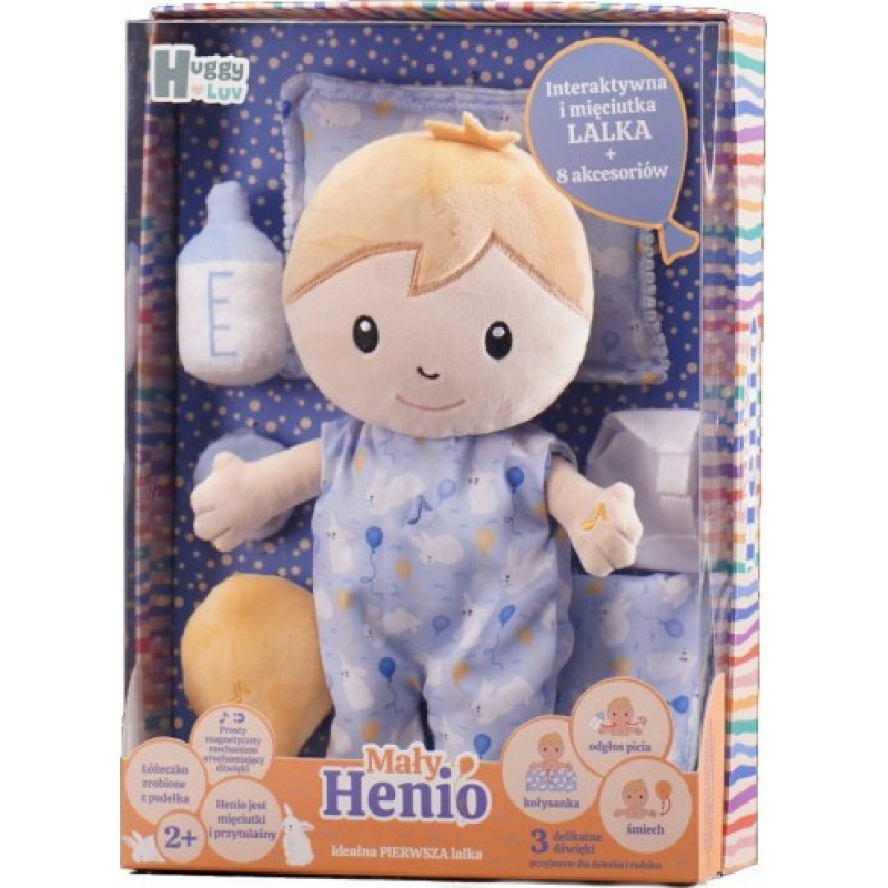 Tm Toys Doll interactive Huggy Luv Henio + accessories