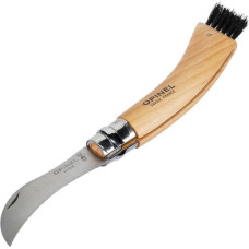 Opinel No. 08 Mushroom foldable knife w. Brush