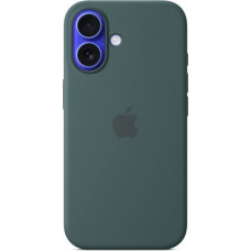 Apple Silicone case with MagSafe for iPhone 16 - lake green