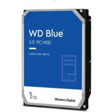 Western Digital HDD|WESTERN DIGITAL|Blue|1TB|SATA 3.0|64 MB|7200 rpm|3,5