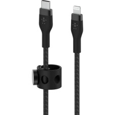 Belkin Flex Lightning/USB-C 15W 3m mfi. cert. black CAA011bt3MBK