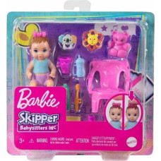 Mattel Barbie doll Child and accessories - brushing teeth