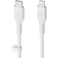 Belkin Flex Lightning/USB-C 15W 1m, mfi, 15W, white CAA009bt1MWH