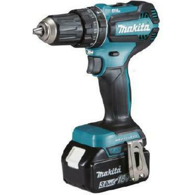 Makita WIERTARKO-WKRĘTARKA UDAROWA 18V 50Nm 2x3,0Ah BLDC MAKPAC DHP485RFJ