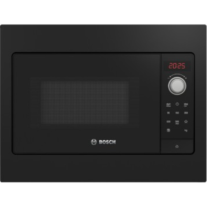 Bosch Serie 2 BFL523MB3 mikroviļņu krāsns Iebūvēts Solo mikrovilnis 20 L 800 W Melns