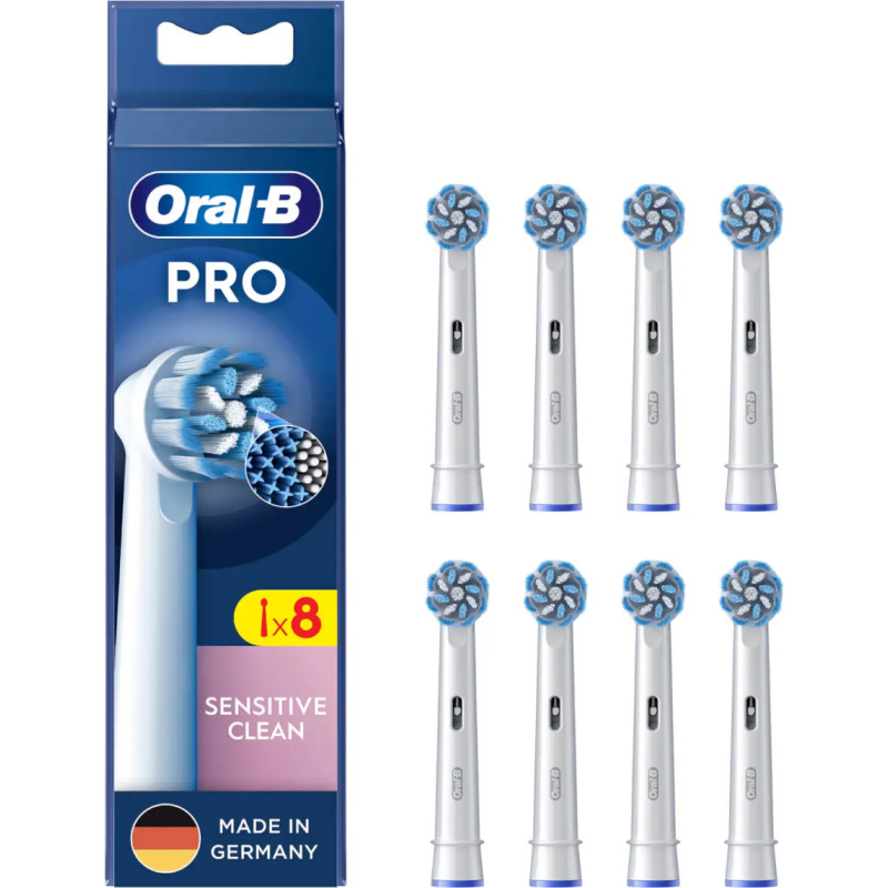 Oral-B Sensitive Clean 8 pcs Balts