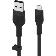 Belkin Flex Lightning/USB-A 2m mfi cert., black CAA008bt2MBK