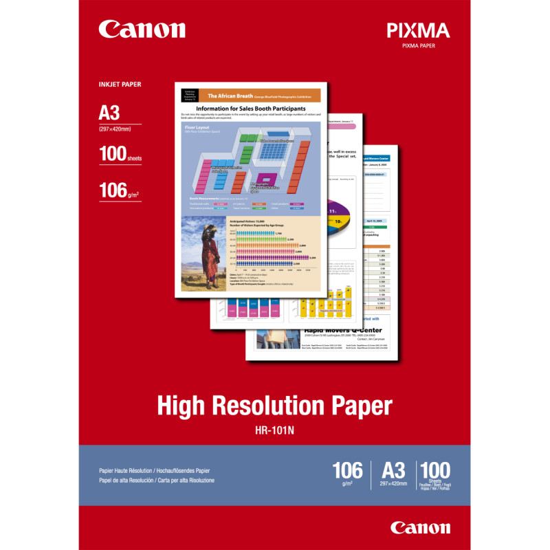 Canon 1033A005 tintes printeru papīrs A3 (297x420 mm) 100 lapas