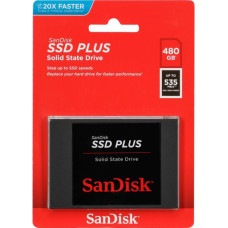 Sandisk SSD Plus           480GB Read 535 MB/s    SDSSDA-480G-G26