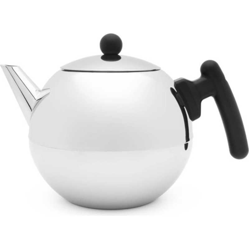 Bredemeijer Teapot Bella Ronde 1,2l stainless steel      101001