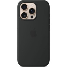 Apple Silicone case with MagSafe for iPhone 16 Pro - Black