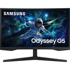 Samsung G55C monitori 68,6 cm (27") 2560 x 1440 pikseļi Quad HD LED Melns