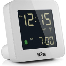 Braun BC09-DCF Digitāls modinātājs Balts