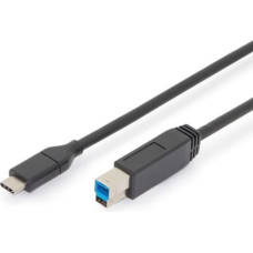 Digitus USB Type-C Cable Gen2 Type-C to B      AK-300149-010-S