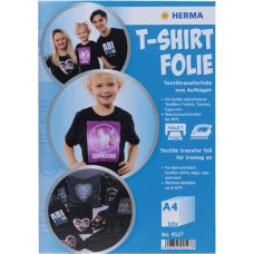 Herma T-Shirt Foil A4 f. dark + black Textiles 10 Sheets 4527