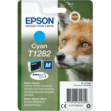 Epson Fox T1282 tintes kārtridžs 1 pcs Oriģināls Tirkīzzils