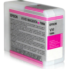 Epson Tintes kasetne Vivid Magenta T580A00