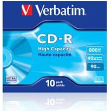 Verbatim CD-R High Capacity 800 MB 40x 10 pcs