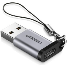 Ugreen 50533 kabeļu spraudņu pāreja USB A USB C Sudrabs