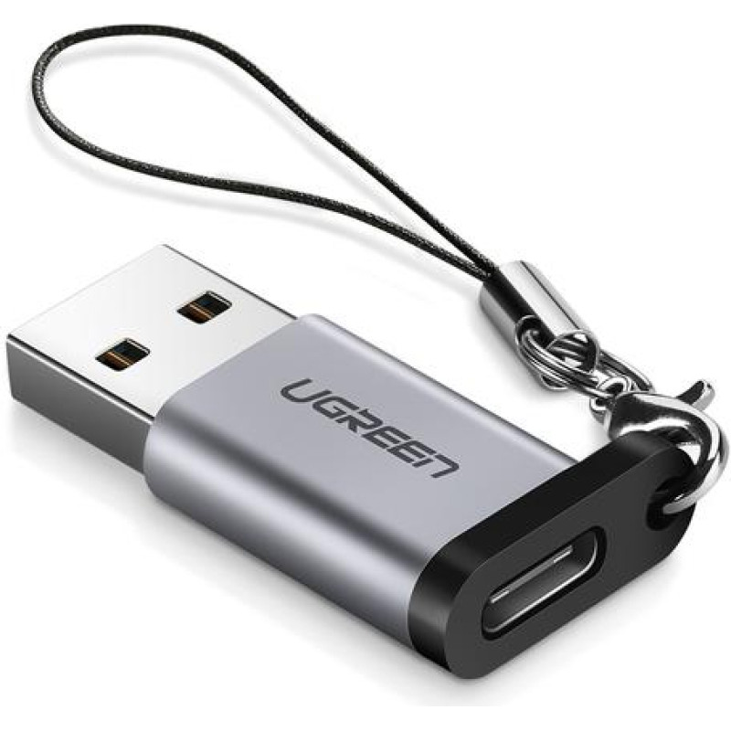 Ugreen 50533 kabeļu spraudņu pāreja USB A USB C Sudrabs