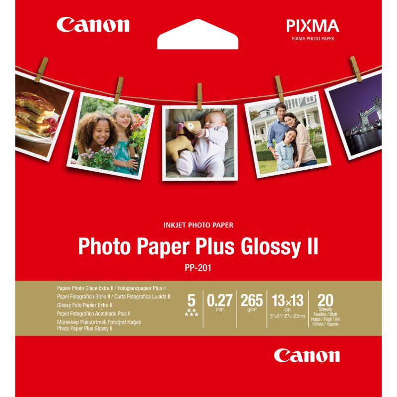 Canon 2311B060 fotopapīrs Balts Spīdums