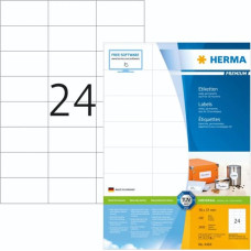 Herma Premium Labels     70x37 100 Sheets DIN A4 2400 pcs. 4464