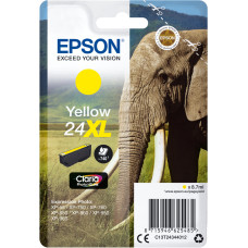 Epson Elephant C13T24344012 tintes kārtridžs 1 pcs Oriģināls Augsta (XL) produktivitāte Dzeltens