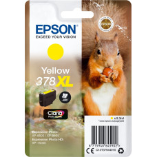 Epson Squirrel 378XL tintes kārtridžs 1 pcs Oriģināls Augsta (XL) produktivitāte Dzeltens