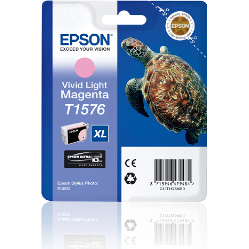 Epson Turtle T1576 Vivid Light Magenta