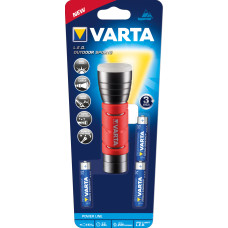 Varta 17627101421 Melns, Sarkans Rokas lukturis LED