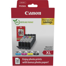 Canon 2052C006 tintes kārtridžs 4 pcs Oriģināls Augsta (XL) produktivitāte Melns, Tirkīzzils, Fuksīns, Dzeltens