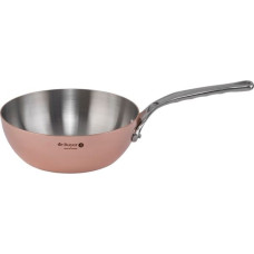 De Buyer Prima Matera Sauté Pan Copper/steel 20cm curved  ind.