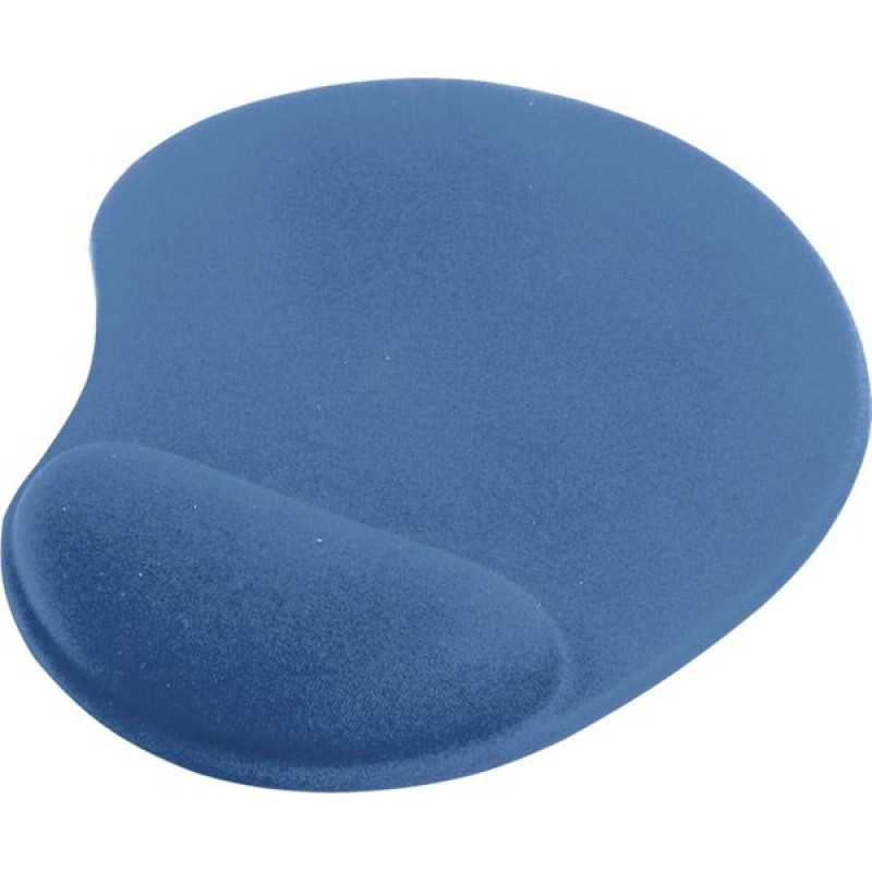 Ednet Mousepad ergonomically designed blue